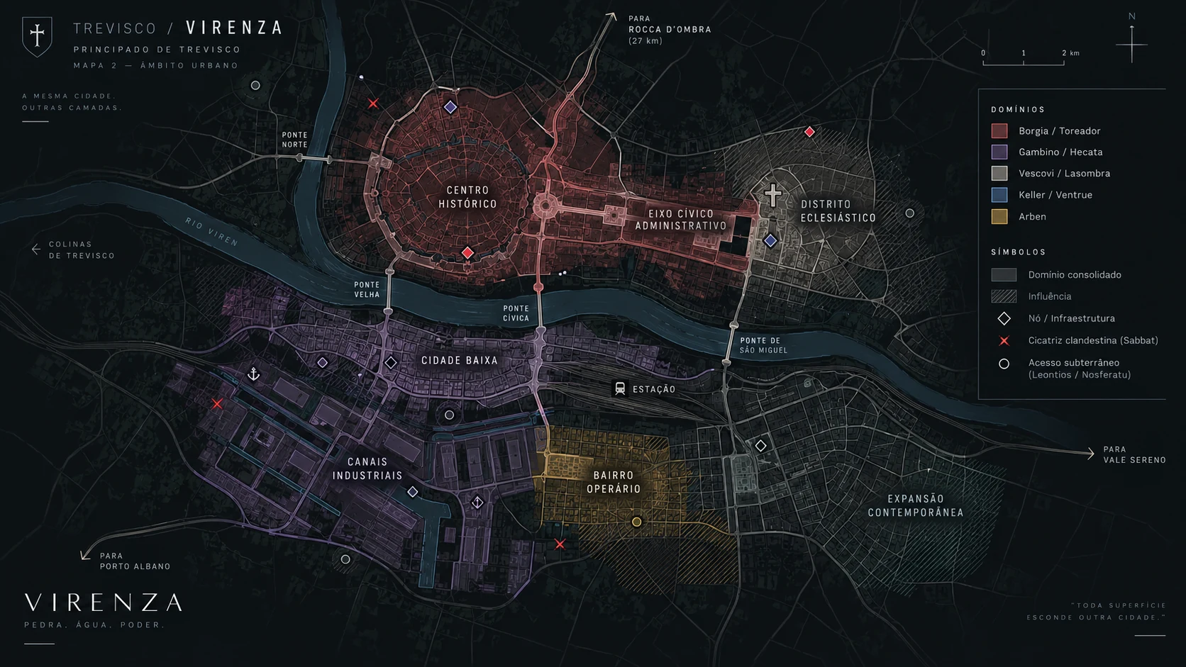 Mapa de Virenza